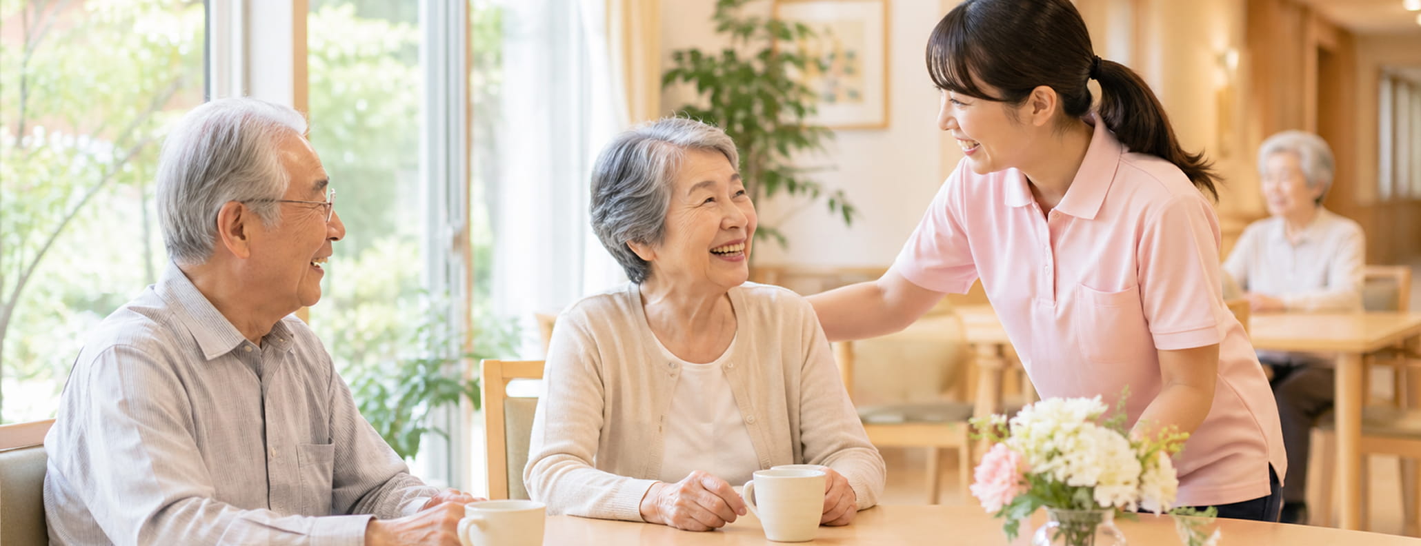施設での様子